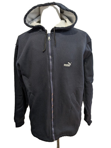 Veste puma hoodie bleu marine - veste,